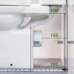 Roca A34299700B Debba 高咀座廁 淨廁身